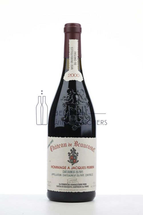 Picture of 2000 CHATEAUNEUF DU PAPE BEAUCASTEL HOMMAGE A JACQUES PERRIN